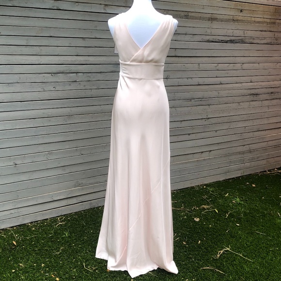 NWT J.Crew Sophia Light Blush Floor Length Dress - Picture 4 of 8